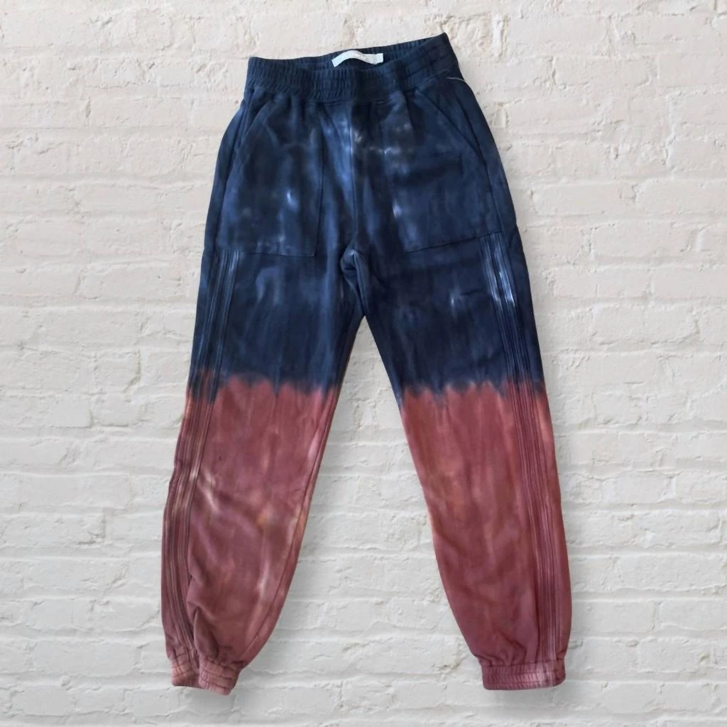 商品tractr|Girl Fiery Tie Dye Jogger In Rust/navy,价格¥250,第4张图片详细描述