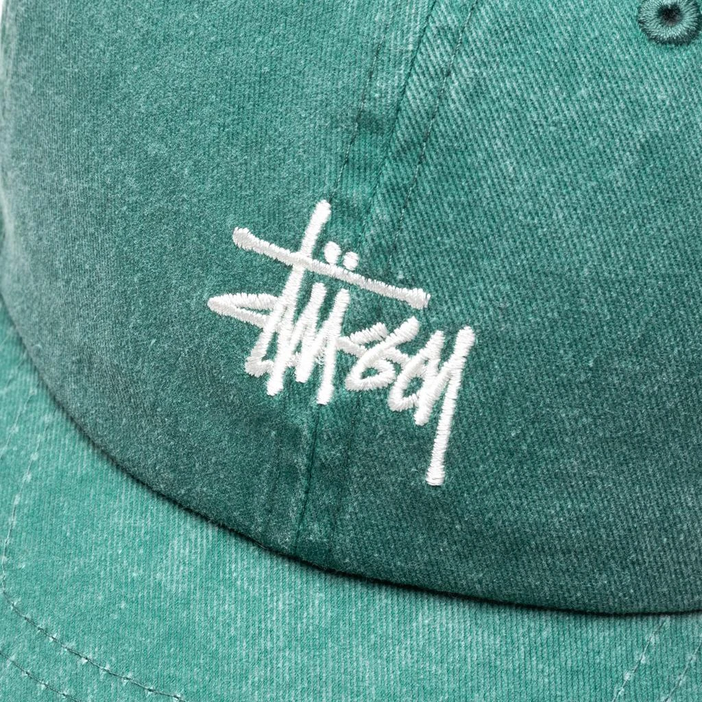 商品STUSSY|Stussy Washed Stock Low Pro Cap - Green,价格¥380,第2张图片详细描述