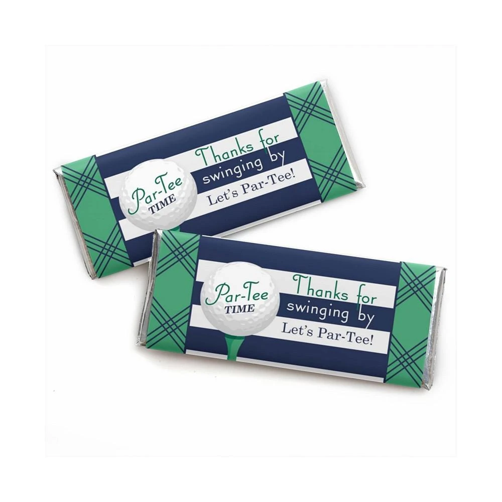 商品Big Dot of Happiness|Par-Tee Time - Golf - Candy Bar Wrappers Party Favors - 24 Ct,价格¥142,第1张图片