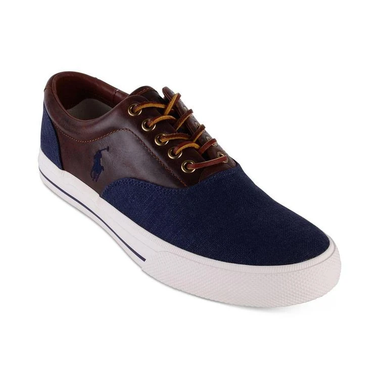 商品Ralph Lauren|Men's Vaughn Saddle Sneakers,价格¥442,第1张图片