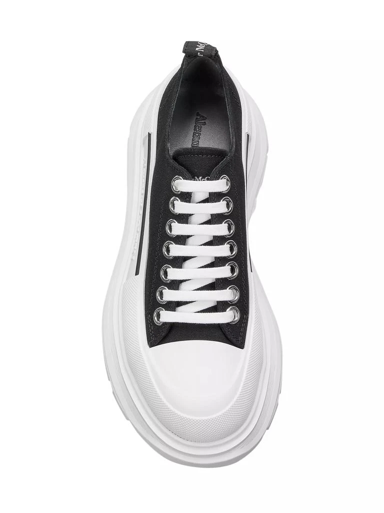 商品Alexander McQueen|Women's Tread Slick Lace-Up Sneakers,价格¥2258,第5张图片详细描述