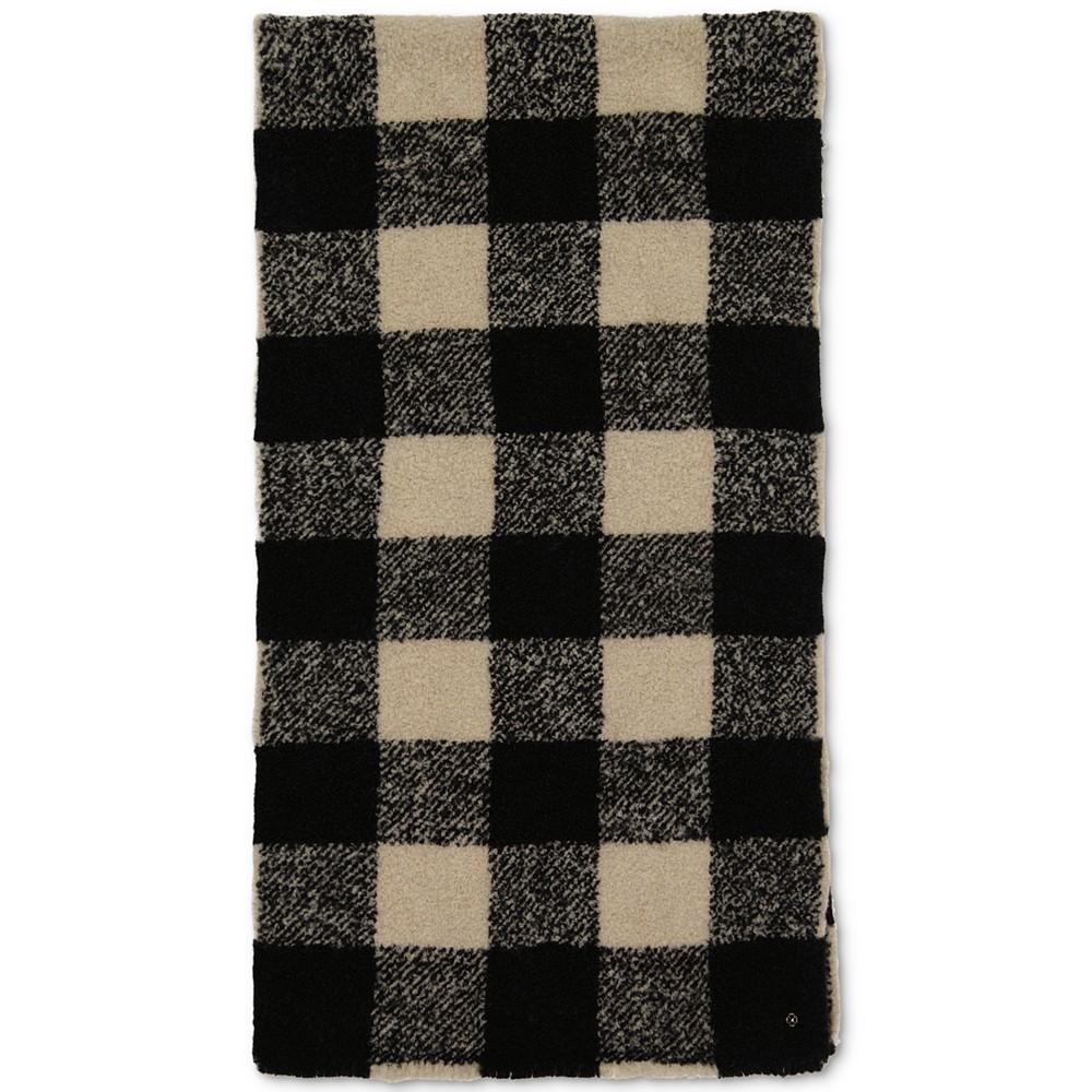 Women's Autumn Check Blanket Scarf商品第4张图片规格展示