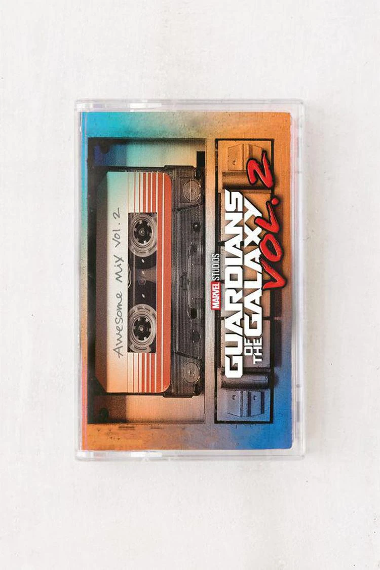 商品Urban Outfitters|Various Artists - Guardians Of The Galaxy: Awesome Mix Vol. 2 Cassette Tape,价格¥17,第1张图片