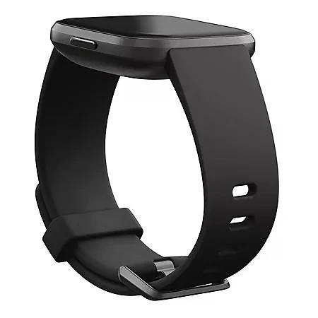 商品Fitbit|Fitbit Versa 2 Smartwatch Carbon (Black) with Bonus Bands (Olive),价格¥738,第4张图片详细描述