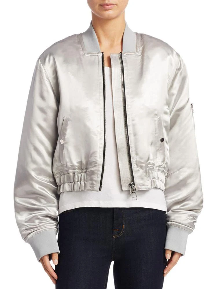 商品Elizabeth and James|Royan Metallic Bomber Jacket,价格¥2085,第1张图片