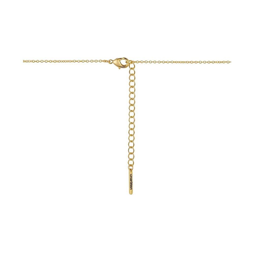 商品Unwritten|14K Gold Flash-Plated 'Grandma' Heart Necklace with Extender,价格¥215,第4张图片详细描述