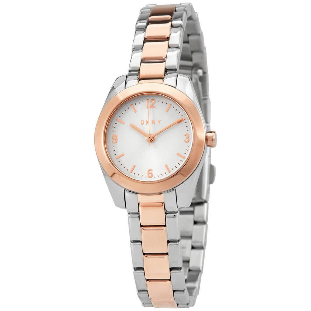 商品DKNY|Dkny Nolita Stainless Steel Quartz Silver Dial Ladies Watch NY2923,价格¥599,第1张图片