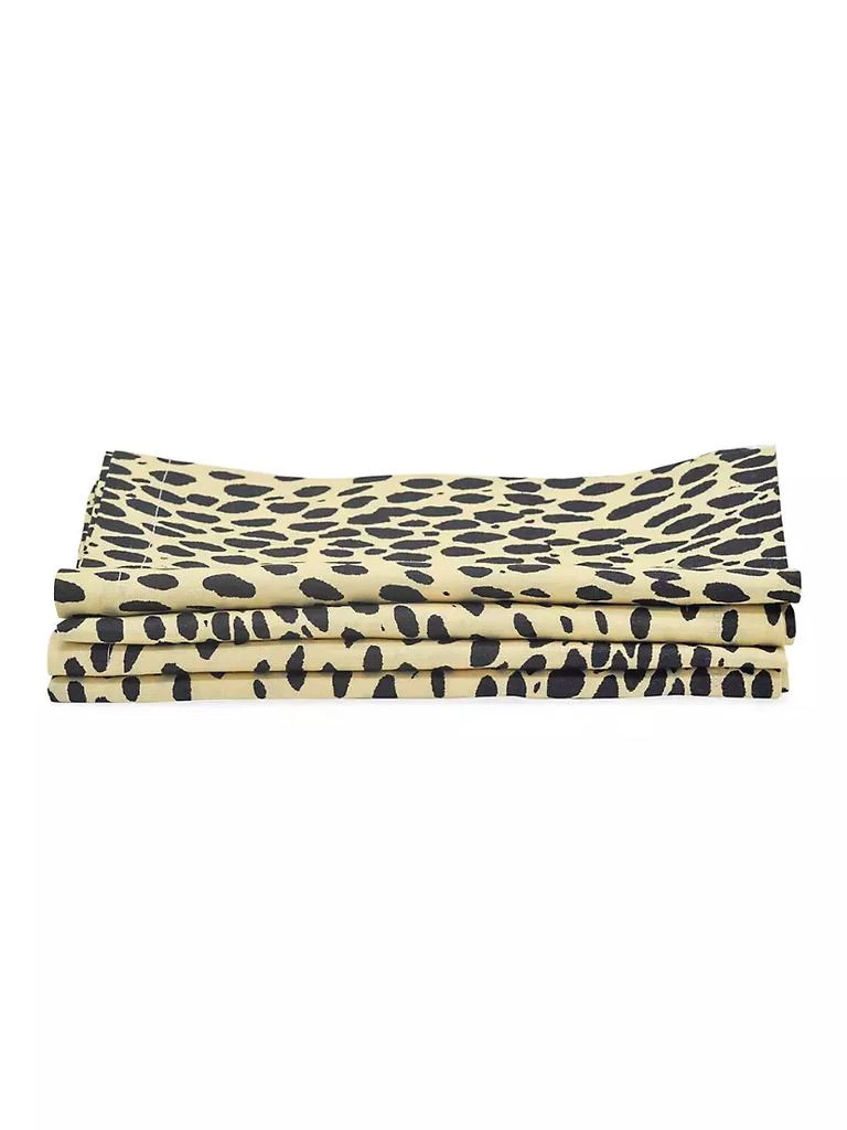 商品Tina Chen Designs|Abstracts Leopard 4-Piece Napkins Set,价格¥1007,第2张图片详细描述
