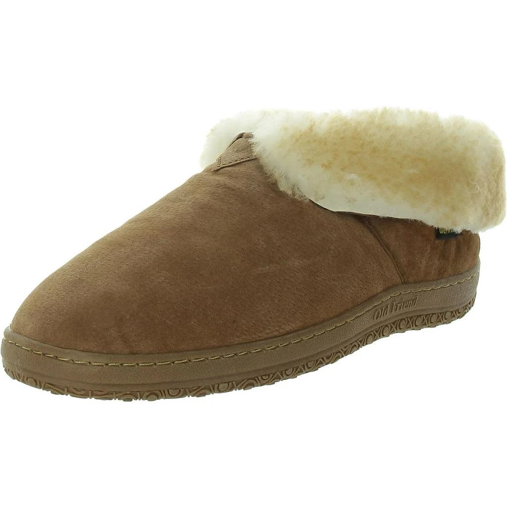 商品Old Friend|Old Friend Mens Bhfo Faux Fur Faux Shearling Bootie Slippers,价格¥290,第1张图片