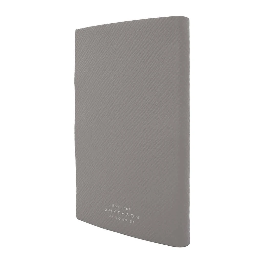 商品SMYTHSON|Smythson Live Love Laugh Panama Notebook In Light Steel,价格¥178,第3张图片详细描述