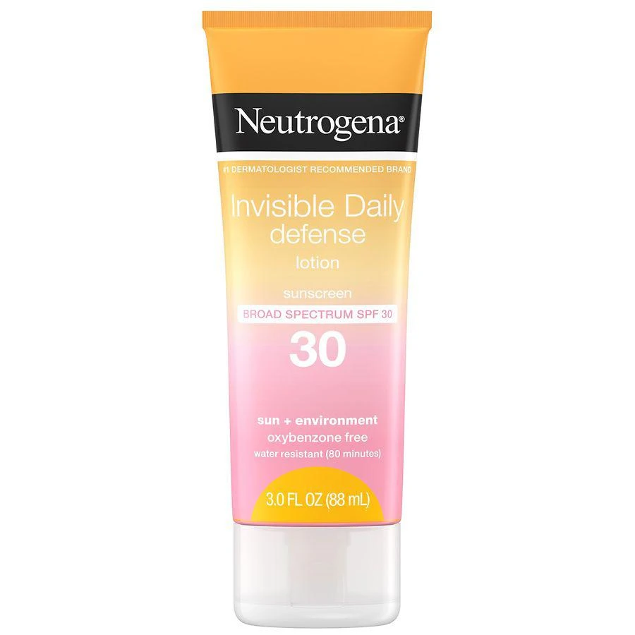 商品Neutrogena|Invisible Daily Defense Lotion, SPF 30,价格¥80,第1张图片