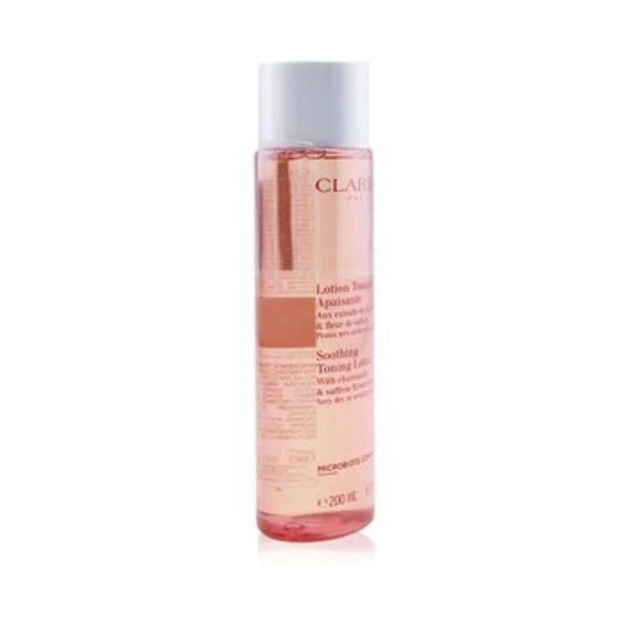 商品Clarins|Soothing Toning Lotion with Chamomile & Saffron Flower Extracts 6.7 oz Very Dry or Sensitive Skin Skin Care 3380810378801,价格¥184,第2张图片详细描述