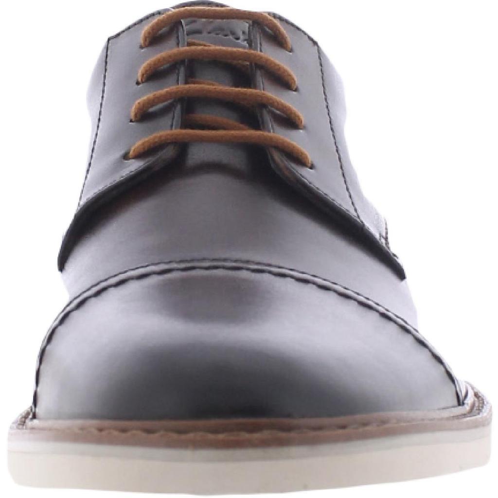 商品Clarks|Clarks Mens Atticus LT Cap  Leather Breathable Derby Shoes,价格¥447,第5张图片详细描述