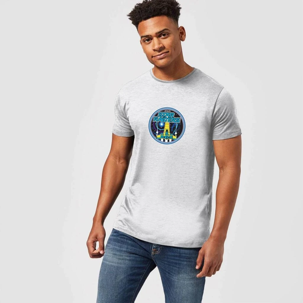 商品Atari|Atari Star Raiders Men's T-Shirt - Grey,价格¥167,第3张图片详细描述