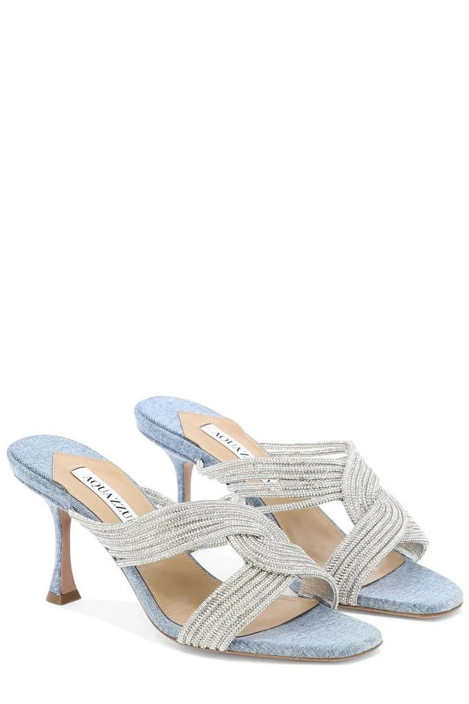 商品Aquazzura|Aquazzura Gatsby Embellished Open Toe Sandals,价格¥4848,第3张图片详细描述