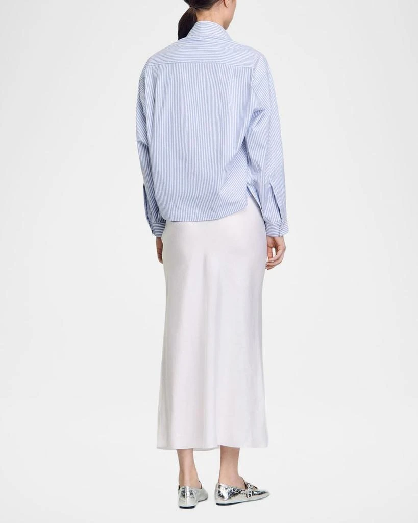 商品Sandro|Tiare Embellished Floral Cutout Shirt,价格¥2837,第3张图片详细描述