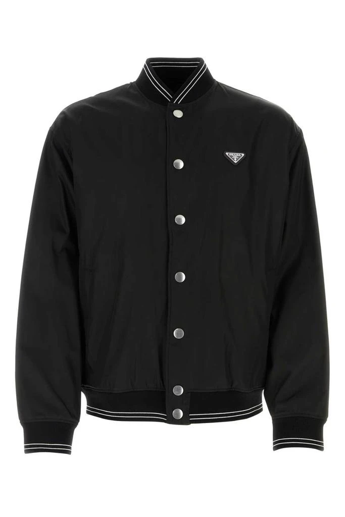 商品Prada|Prada Logo Plaque Jacket,价格¥17089,第1张图片