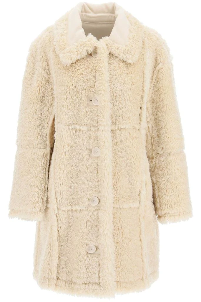 商品STAND STUDIO|'SAMIRA' REVERSIBLE FAUX SHEARLING COAT,价格¥3972,第1张图片