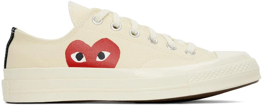 商品Comme des Garcons|Off-White Converse Edition Chuck 70 Low Top Sneakers,价格¥1191,第1张图片