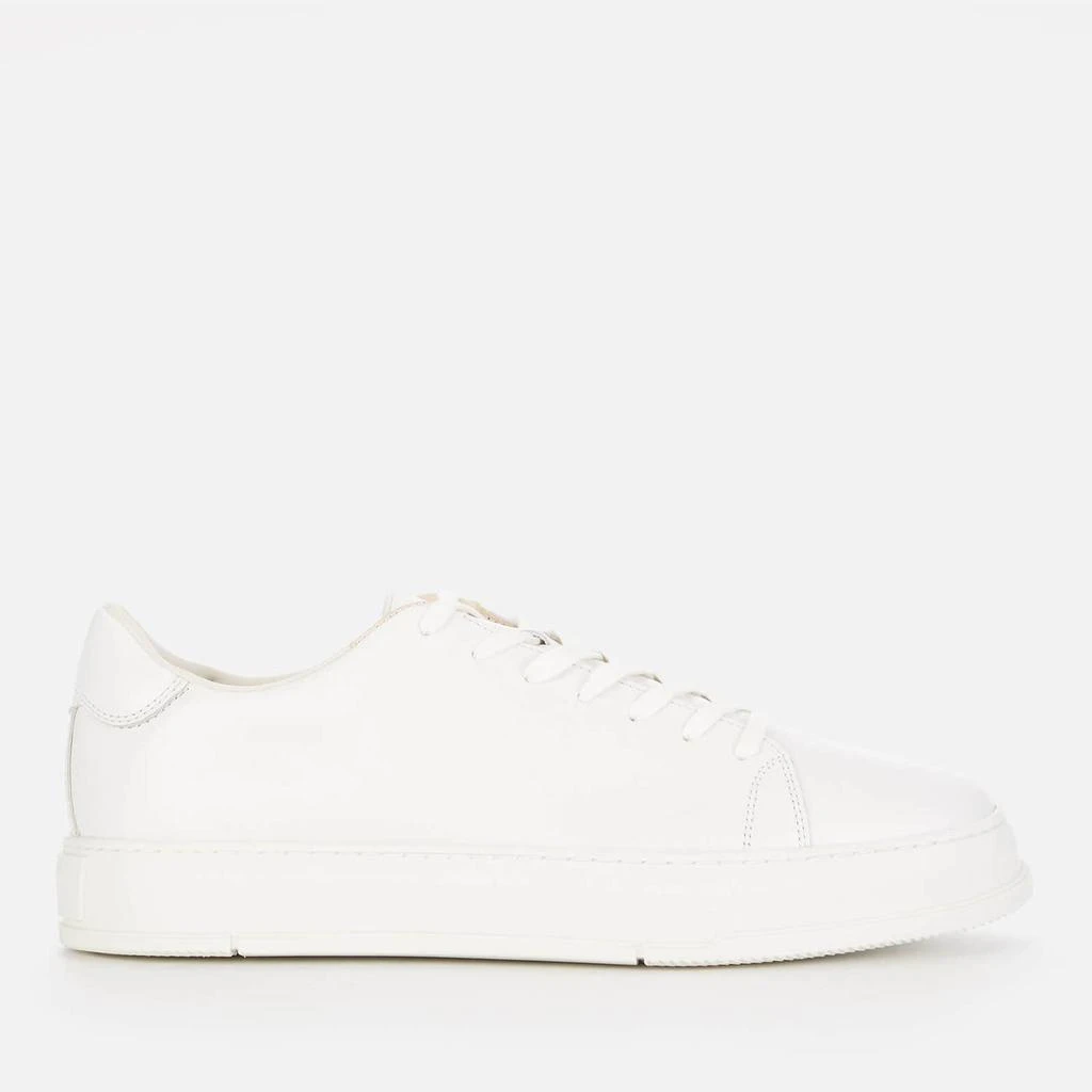 商品Vagabond|Vagabond Men's John Leather Cupsole Trainers - White,价格¥326,第1张图片