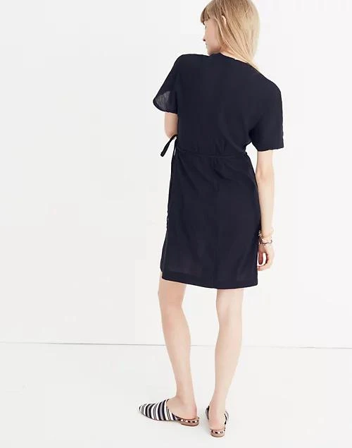 商品Madewell|Gauze Wrap Dress,价格¥472,第3张图片详细描述