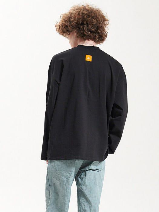 C.G Long Sleeve T-Shirt Black商品第3张图片规格展示