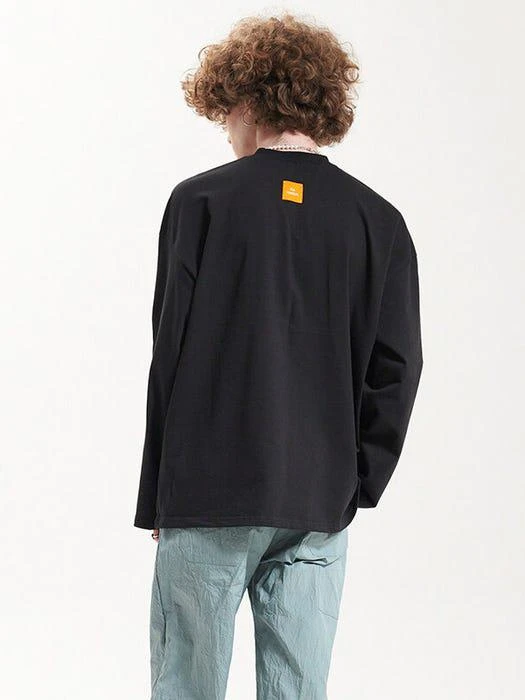 商品LA MER MA MAISON|C.G Long Sleeve T-Shirt Black,价格¥525,第3张图片详细描述