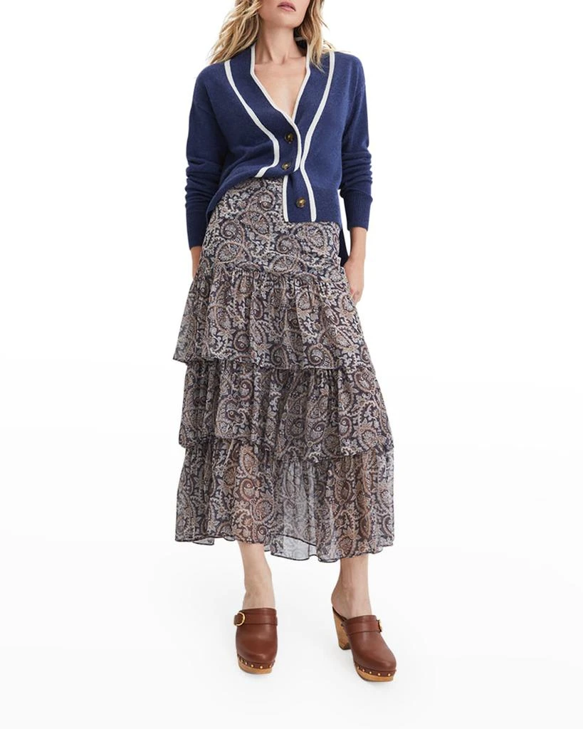 商品VERONICA BEARD|Trisa Cashmere Cardigan,价格¥1263,第2张图片详细描述