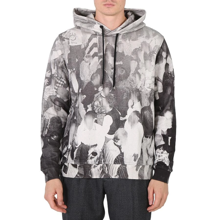 商品Burberry|Men's Rave Print Cotton Hoodie,价格¥1297,第1张图片