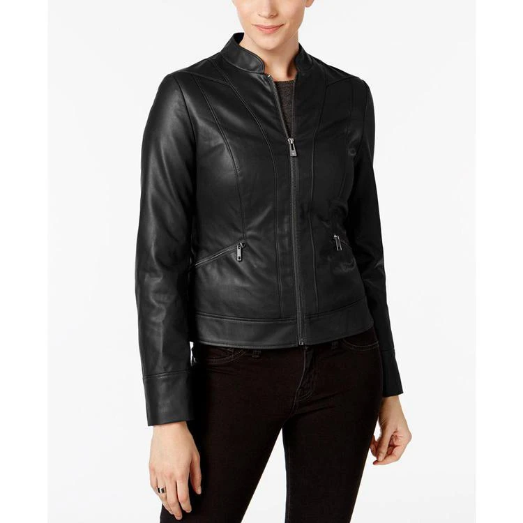 商品INC International|I.N.C. Faux-Leather Moto Jacket, Created for Macy's,价格¥674,第2张图片详细描述