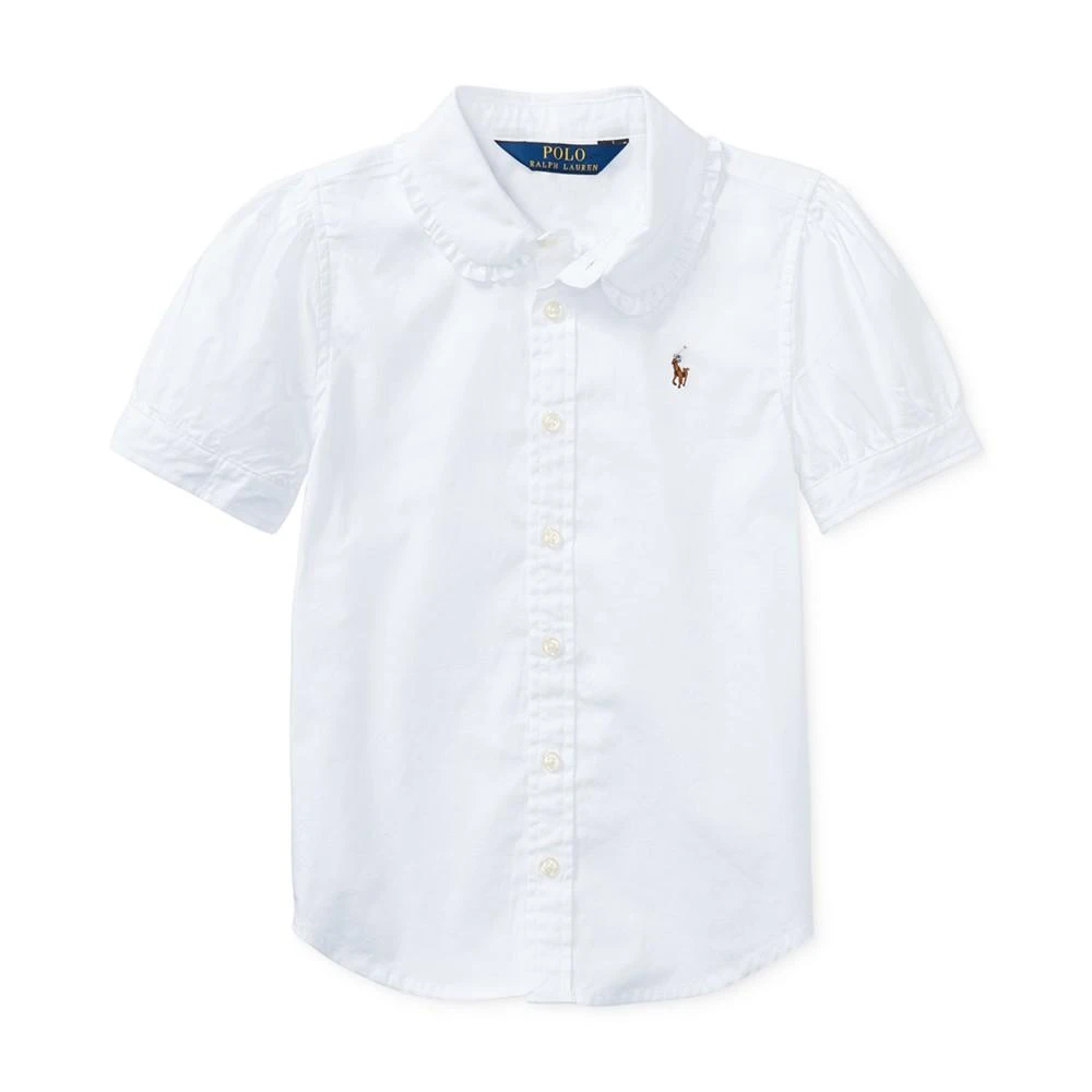 商品Ralph Lauren|幼童/小女童半袖衬衣,价格¥383,第1张图片