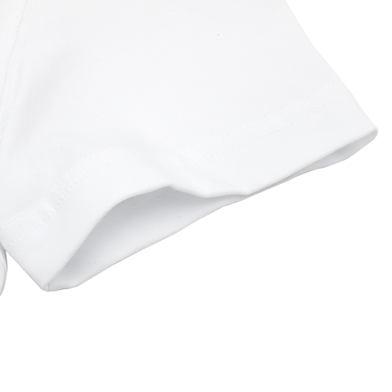 VERSACE JEANS 女白色短袖T恤 72HAHT01-CJ03T-G03商品第2张图片规格展示