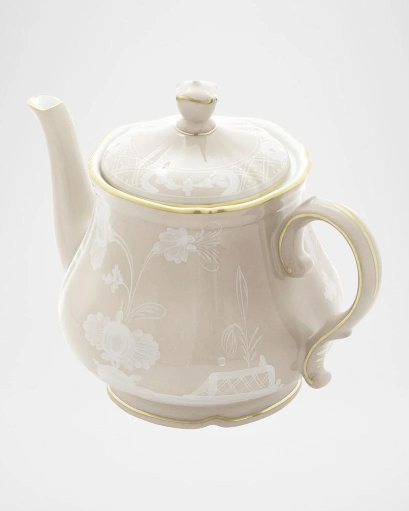 商品GINORI 1735|Oriente Italiano Meringa Teapot for 6, 24 oz.,价格¥5432,第2张图片详细描述