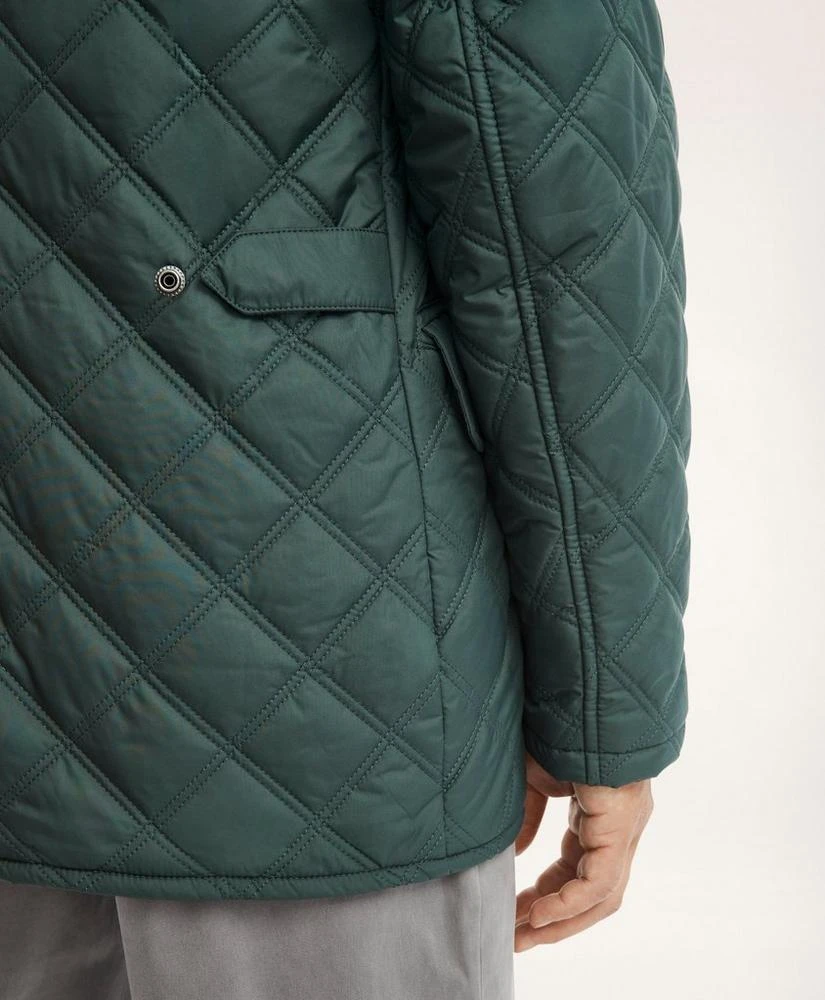 商品Brooks Brothers|Big & Tall Diamond Quilted Jacket,价格¥1416,第3张图片详细描述