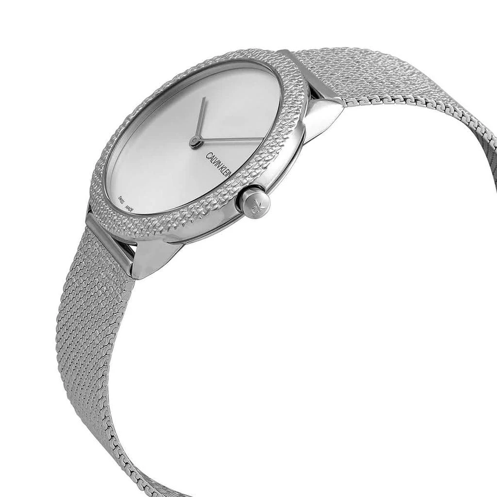 商品Calvin Klein|Calvin Klein Minimal Quartz Silver Dial Ladies Watch K3M22T26,价格¥521,第2张图片详细描述