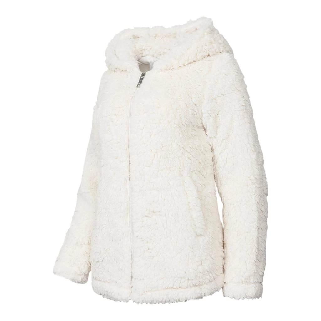 Madden Girl Women's Sherpa Zip Up Jacket 商品