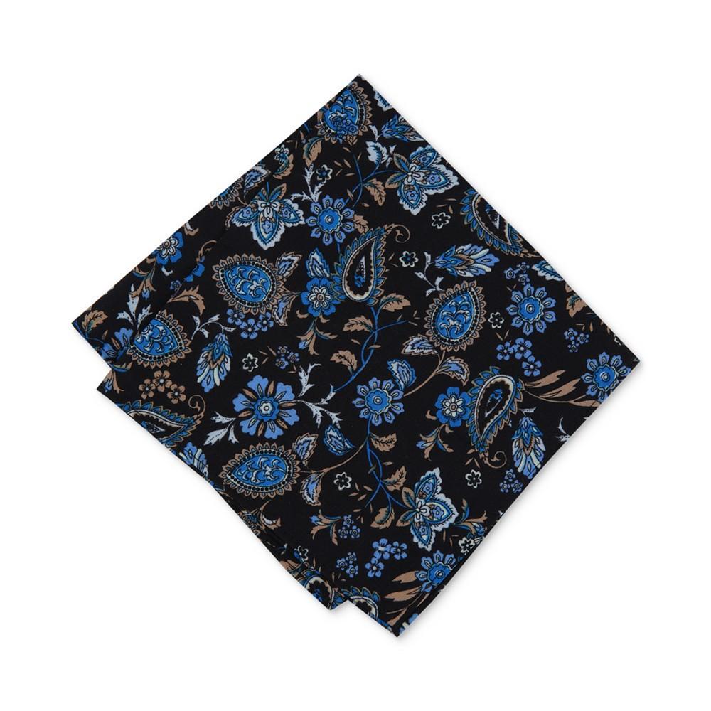 商品Bar III|Men's Lucas Paisley Pocket Square, Created for Macy's,价格¥104,第1张图片