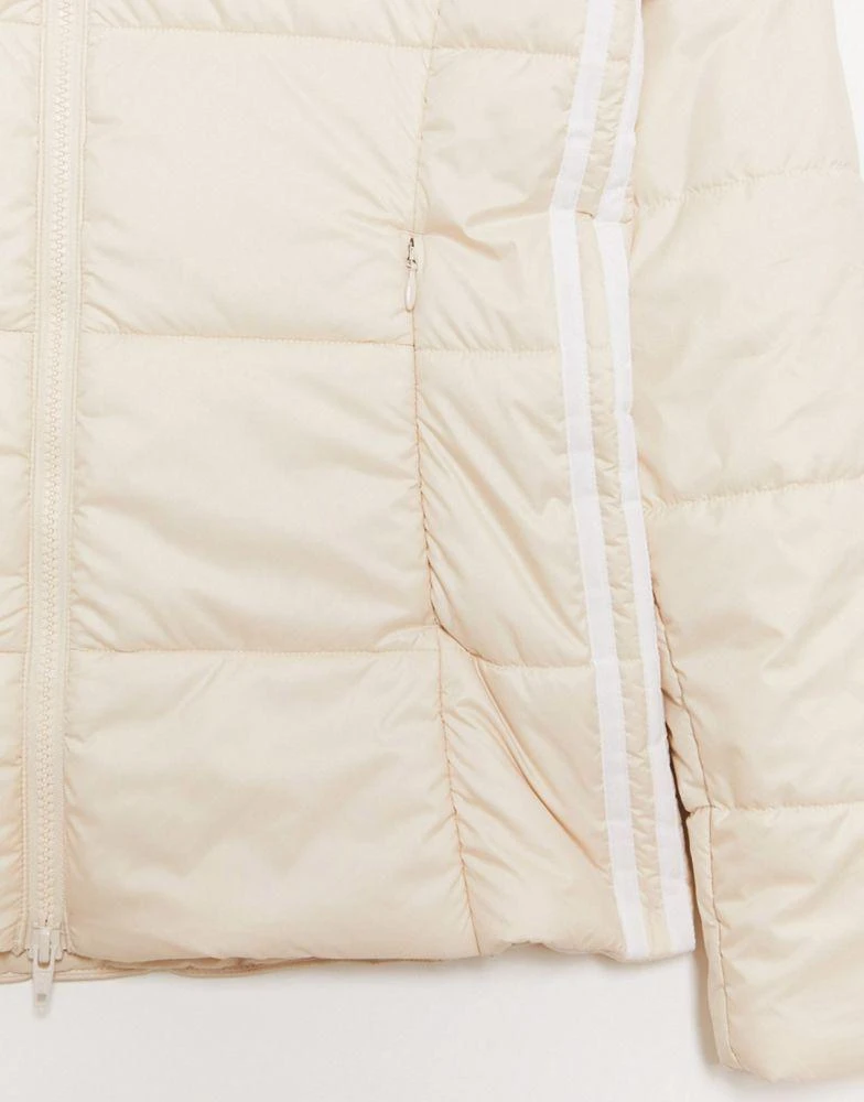 商品Reebok|adidas Originals slim fit padded jacket in cream,价格¥450,第3张图片详细描述