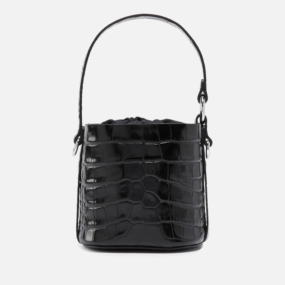 商品Vivienne Westwood|女式 Daisy系列 抽绳仿鳄鱼纹皮包,价格¥2985,第5张图片详细描述