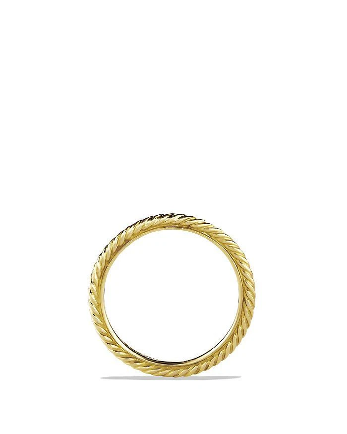 商品David Yurman|Cable Classics Band Ring in 18K Gold,价格¥5187,第3张图片详细描述