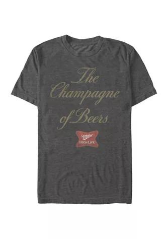 High Life Champagne of Beers Graphic T-Shirt商品第1张图片规格展示
