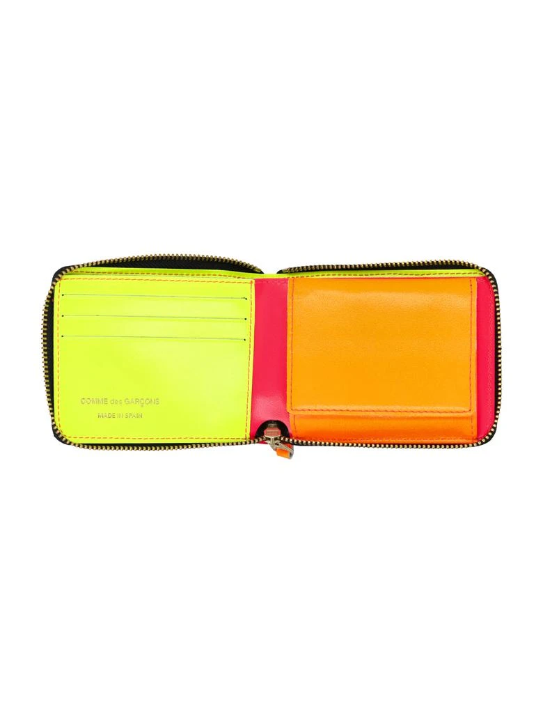 商品Comme des Garcons|SUPER FLUO SMALL ZIP AROUND WALLET,价格¥1210,第3张图片详细描述