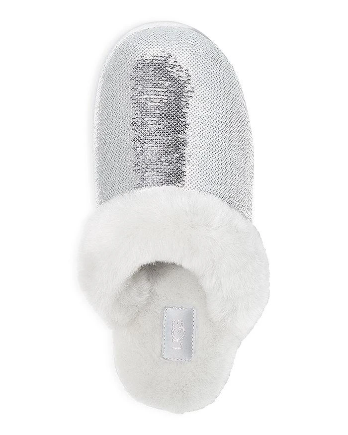 商品UGG|Women's Scuffette I Mirror Ball Slip On Cozy Slide Slippers,价格¥471,第3张图片详细描述