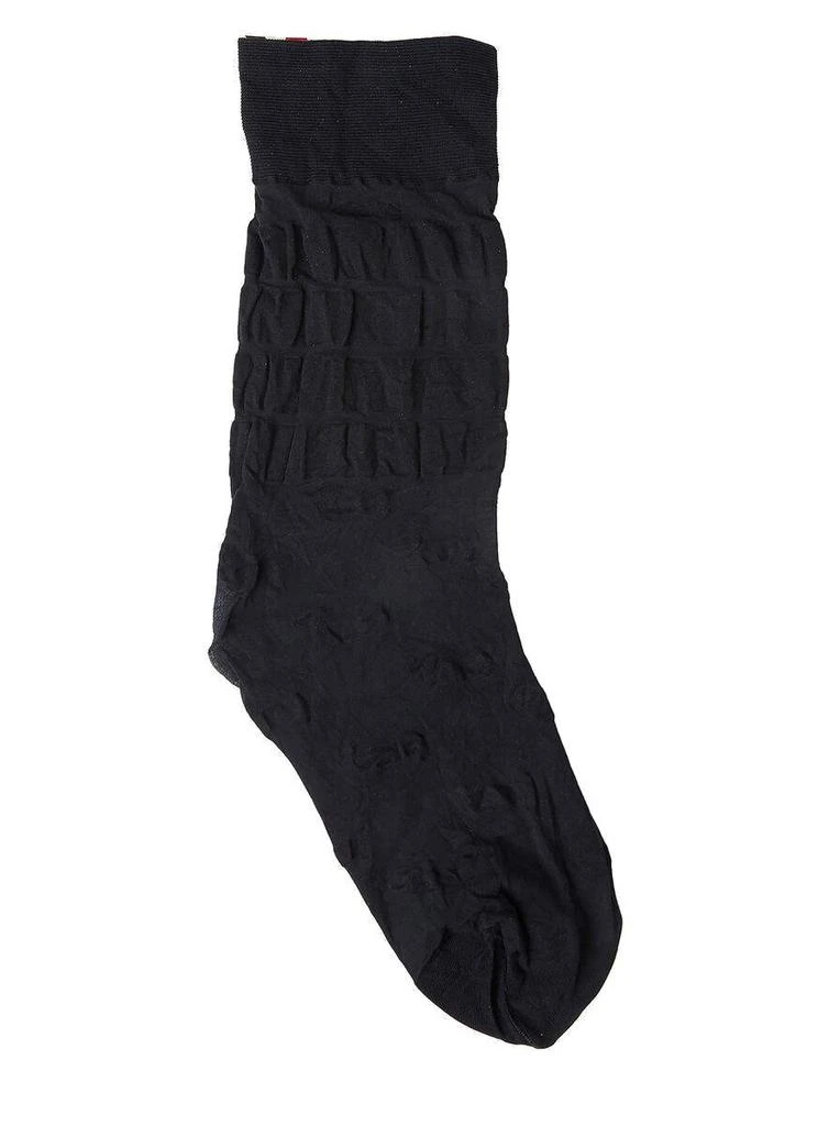 商品Thom Browne|Thom Browne Logo Tag Graphio Motif Socks,价格¥409,第1张图片