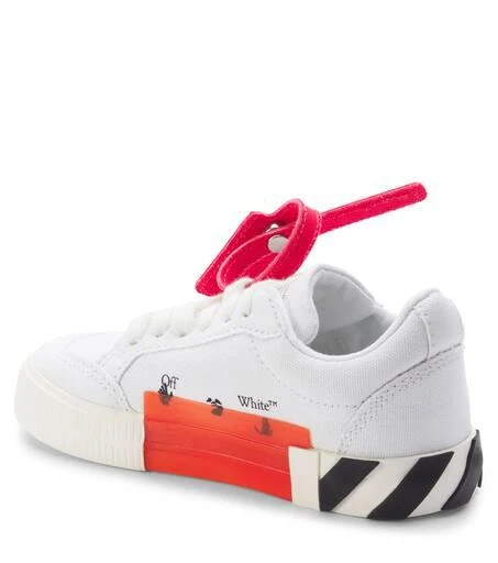 商品Off-White|Low Vulcanized皮革运动鞋,价格¥1416,第3张图片详细描述