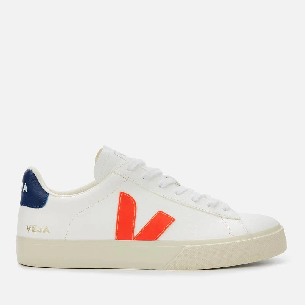 商品Veja|VEJA MEN'S CAMPO CHROME FREE TRAINERS - EXTRA WHITE/ORANGE/COBALT,价格¥718,第1张图片