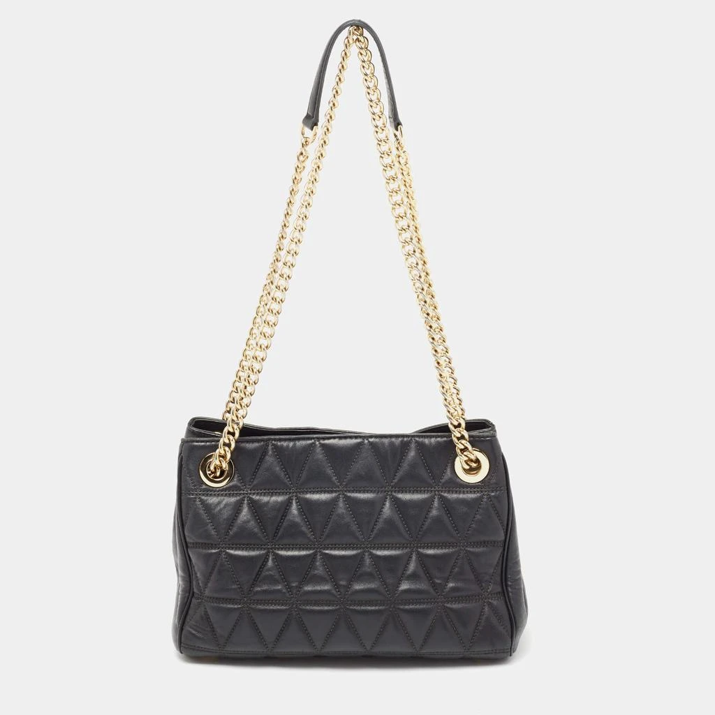 商品[二手商品] Michael Kors|Michael Kors Black Quilted Leather Sloan Shoulder Bag,价格¥1318,第1张图片