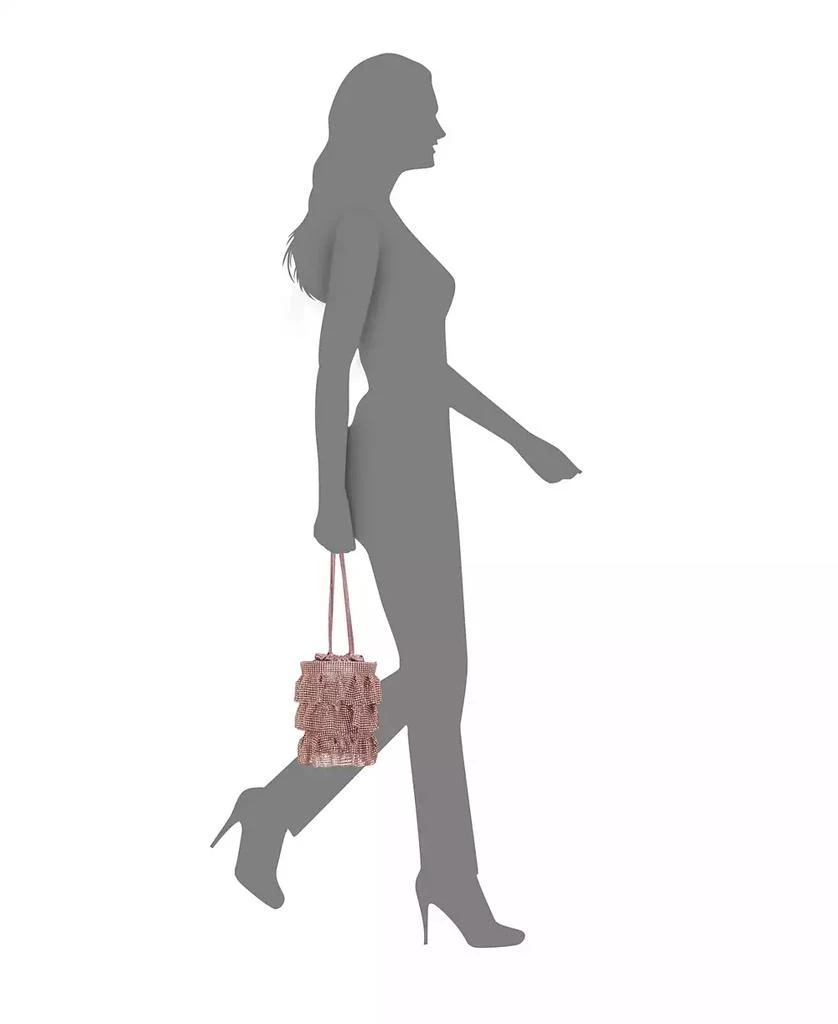 4 Tired Crystal Mesh Pouch Bag 商品