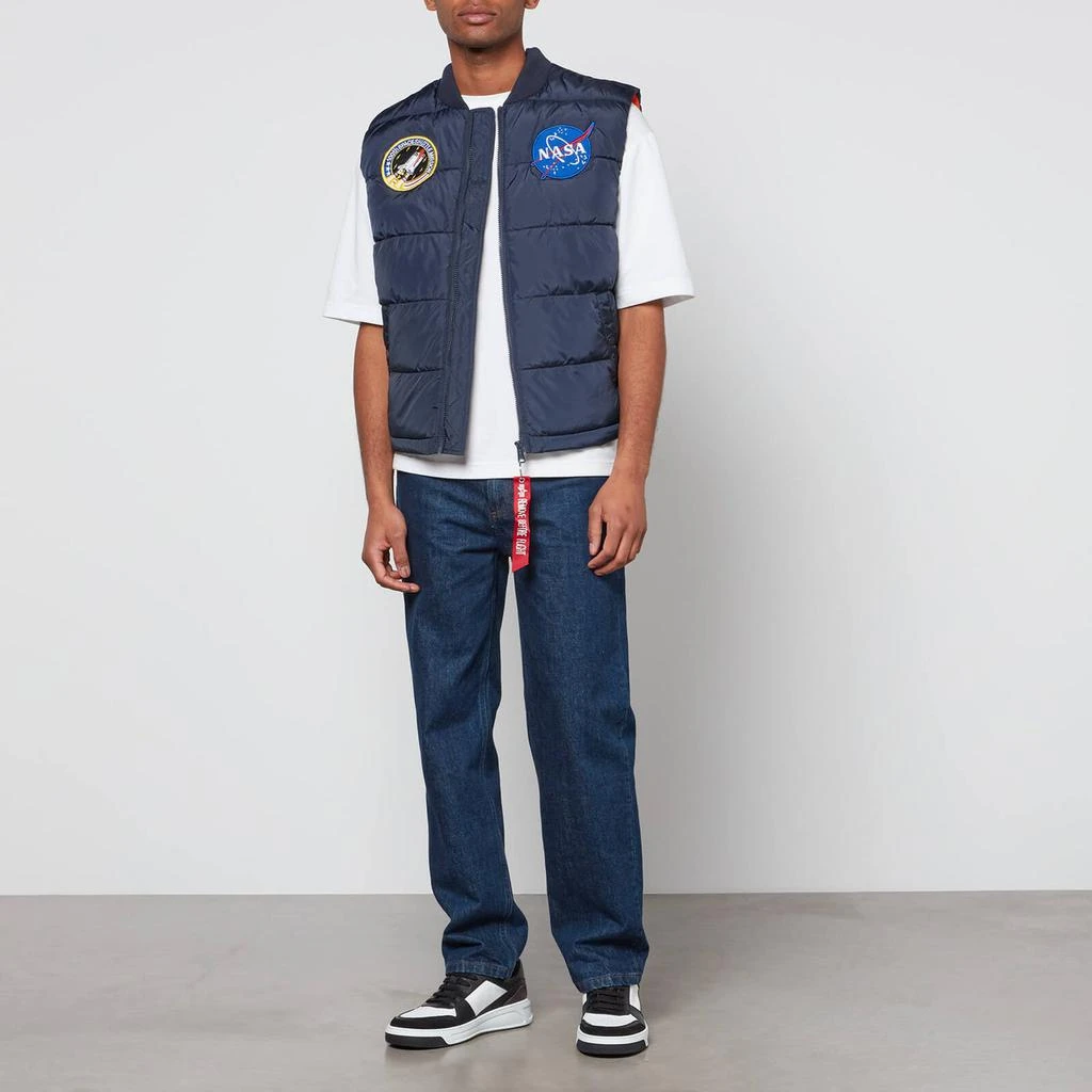 商品Alpha Industries|Alpha Industries Nasa Shell Puffer Vest,价格¥451,第3张图片详细描述