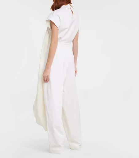 商品ROKSANDA|Bridal cape-detail wool jumpsuit,价格¥14739,第3张图片详细描述